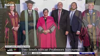 2024 LaskerBloomberg Public Service Award I Two South African researchers honoured [upl. by Mckeon]