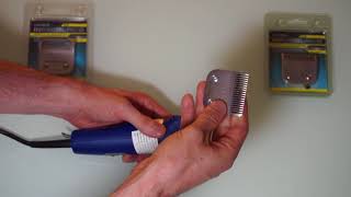 Andis Animal Clipper A5 Blade Replacement [upl. by Aniretac]