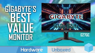 Gigabyte G27QC Review A Budget 1440p 165Hz Gaming Monitor Option [upl. by Parker]