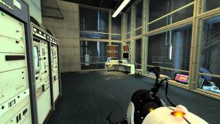 Portal 2 walkthrough  Chapter 5 The Escape  Turret Control Center [upl. by Labaw]