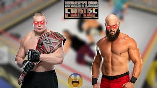 The strongest man in the wwe Broun Strowman  Wrestling Empire Gameplay [upl. by Yelehsa67]