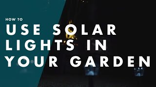 Install Outdoor Motion Sensor 🌞 Solar Lights in Minutes💡 [upl. by Maag]