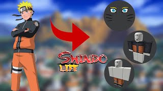 UPDATE How To Dress Up As Naruto In Shippuden In Shindo Life [upl. by Ytitsahc]