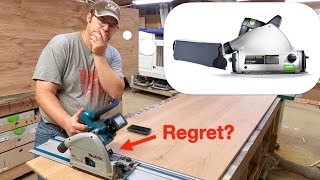 Do I REGRET not buying the Festool Makita Track Saw 1 year review  The Recreational Woodworker [upl. by Nylleoj206]