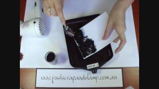 Stamping Technique  How to Use Flock [upl. by Yeslek872]