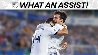 WORLD CLASS ASSIST by Riqui Puig to Chicharito [upl. by Suollecram]