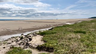 Exploring Morecambe Bay  Grangeover Sands amp Kents Bank A fantastic walk [upl. by Gona173]