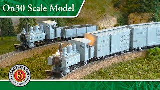 Bachmann On30 Trench Steam Engine and Rolling Stock [upl. by Lleral]