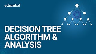 Decision Tree Algorithm amp Analysis  Machine Learning Algorithm  Data Science Training  Edureka [upl. by Ayetal]