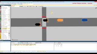 Vissim Tutorial  Lesson 16  VisVap for Ped crossing  signal group control [upl. by Hare]