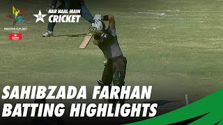 Sahibzada Farhan Batting Highlights  Balochistan Vs Kp  Pakistan Cup 2021  PCB  MA2T [upl. by Newbill82]