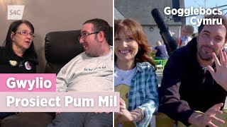 Prosiect Pum Mil  Gogglebocs Cymru  S4C [upl. by Asilehc]