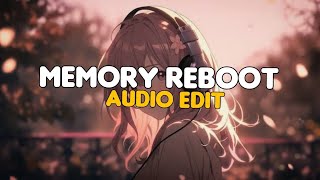 Memory Reboot  Instrumental  Slowed Reverb  Audio Edit [upl. by Ecirtaeb]