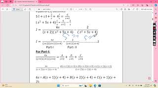 Transient Analysis Numerical By Laplace Transform Method  ECM and Electric Circuit Theory Part1 [upl. by Aggarwal]