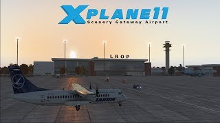 X Plane 11  LROP  Henri CoandaOtopeni Airport [upl. by Adnesor]