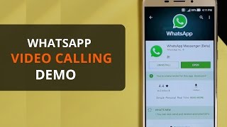 How to use WhatsApp video calling [upl. by Lyudmila]