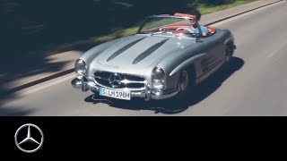 MercedesBenz 300 SL A Tour Across the Swabian Alb [upl. by Kermie]