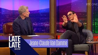 JeanClaude Van Damme Stunts Statues amp Ballet  The Late Late Show with Patrick Kielty [upl. by Aramoiz969]