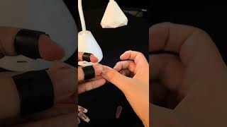 60 Seconds Simple Nail Art 💅nails nailart nailtech nailtutorial pressonnails gelnails [upl. by Olracnaig]