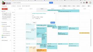 Creating Events and Meeting Invites with Google Calendar [upl. by Akemaj947]