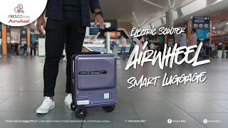 Airwheel se3 mini Review Malaysias Take on the Airwheel SE3miniT Smart Luggage Scooter – Part 1 [upl. by Winwaloe]