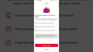 nubank método nupay fazendo comprá no ifood [upl. by Philbo]