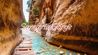 Samaria Gorge A Magnificent Hike Through Cretes Canyon [upl. by Thesda]