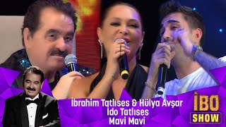 İbrahim Tatlıses amp Hülya Avşar amp İdo Tatlıses  Mavi Mavi [upl. by Carmencita]