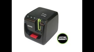 Epson LabelWorks LWPX800 Label Printer [upl. by Hung18]