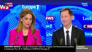 FrançoisXavier Bellamy invité dans « Le Grand RDV » Europe1CNEWSLes Échos [upl. by Chilson815]