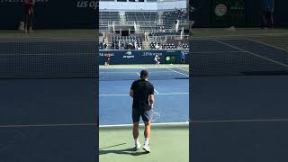 Thanasi Kokkinakis Cross Court US Open 2024  tennis kokkinakis [upl. by Elleneg]