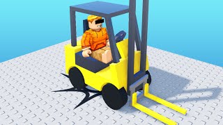 ROBLOX Become forklift certified [upl. by Dinnie]