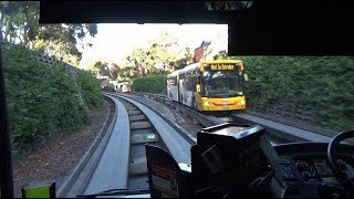 Express serviceAdelaide OBahn Route No542X Driving View TTP Interchange to CityCurrie Street [upl. by Pearse678]