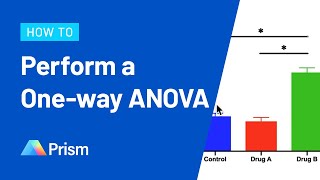 How to Perform a Oneway ANOVA in Prism [upl. by Jake571]