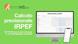 Calcolo previsionale IRPEF [upl. by Marvella]