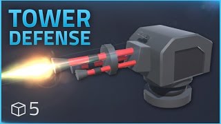 How to make a Tower Defense Game E05 SHOOTING  Unity Tutorial [upl. by Ojeitak41]