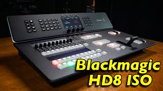 BlackMagic Design ATEM TELEVISION STUDIO HD8 ISO  This Thing is Awesome [upl. by Aniloj]