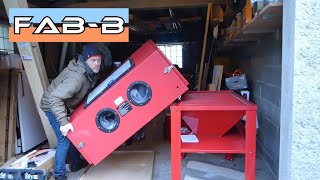 Cabine de sablage 450 L  Présentation et montage guide complet [upl. by Odlanyar]