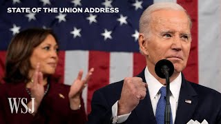 ‘Strong and Getting Stronger’ President Biden Delivers State of the Union Address  WSJ [upl. by Helm207]