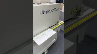 Кромкооблицовочный станок Olimpic k230 evo от SCM Италия [upl. by Pierce]