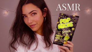 ASMR Candy Eating Intense Mouth Sounds POP ROCKS Plastic sounds [upl. by Anairad249]