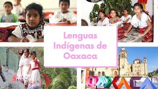 LENGUAS INDIGENAS DE OAXACA [upl. by Illah]