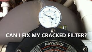 How Do You Fix A Cracked Pool Filter [upl. by Anyad]