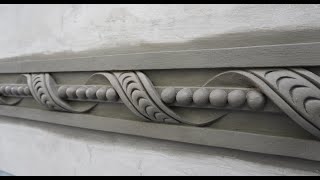 New and unique ideas to decorate cement reliefs [upl. by Enirehtahc]