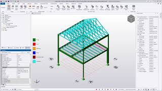 Tekla Structural Designer  Design using Tekla Tedds  Wood member design NDS [upl. by Aiam189]