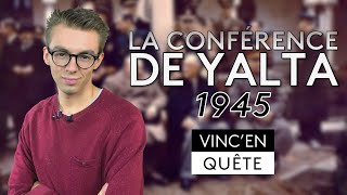 La conférence de Yalta 1945  Une minute pour comprendre [upl. by Alleiram932]