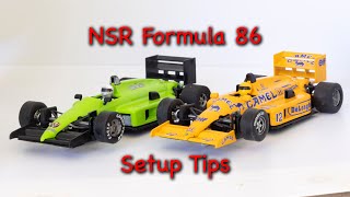 NSR Formula 132 scale slotcar setup tips [upl. by Mcintyre]