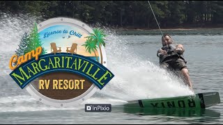 MARGARITAVILLE AT LANIER ISLANDS Camping [upl. by Carmita]