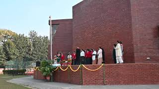 75th Republic Day Flag Hoisting [upl. by Ahsemed129]