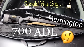 Remington 700 ADL Bolt Action Rifle  Should You Buy [upl. by Arutek]